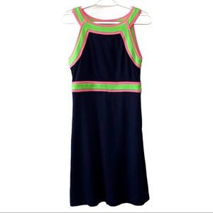 Lilly Pulitzer Navy Halter Sheath Dress 4